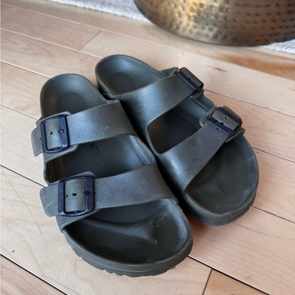 Birkenstock Arizona EVA sandals Olive Green Size 43 | lightweight | waterproof